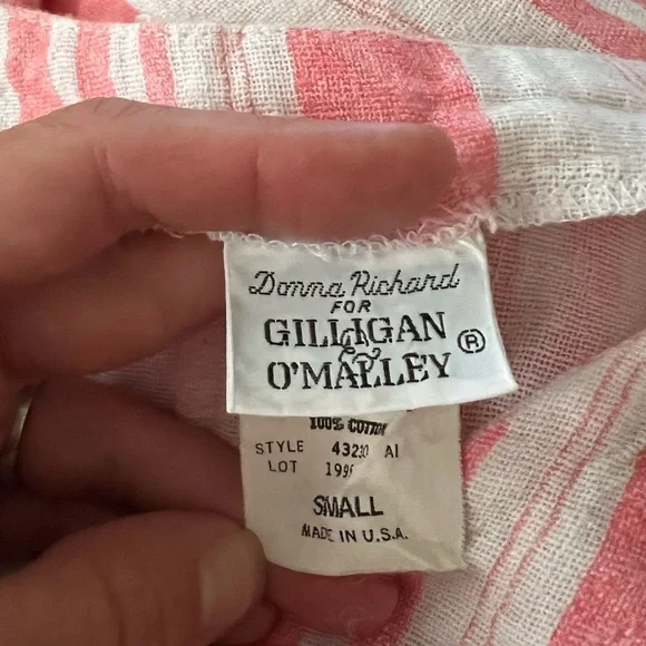 Vintage sleepwear - 70s‎ Dressing Gown - Donna Richard for Gillian OMalley - Picture 5 of 5